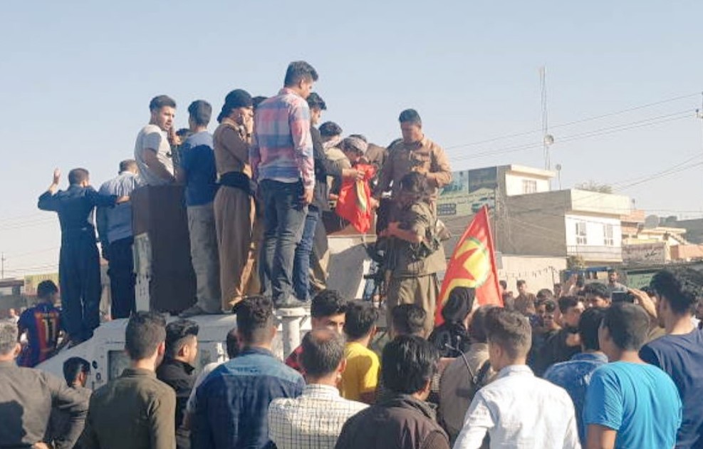 Kerkük'te PKK'lı teröristler Türkmenleri endişelendirdi