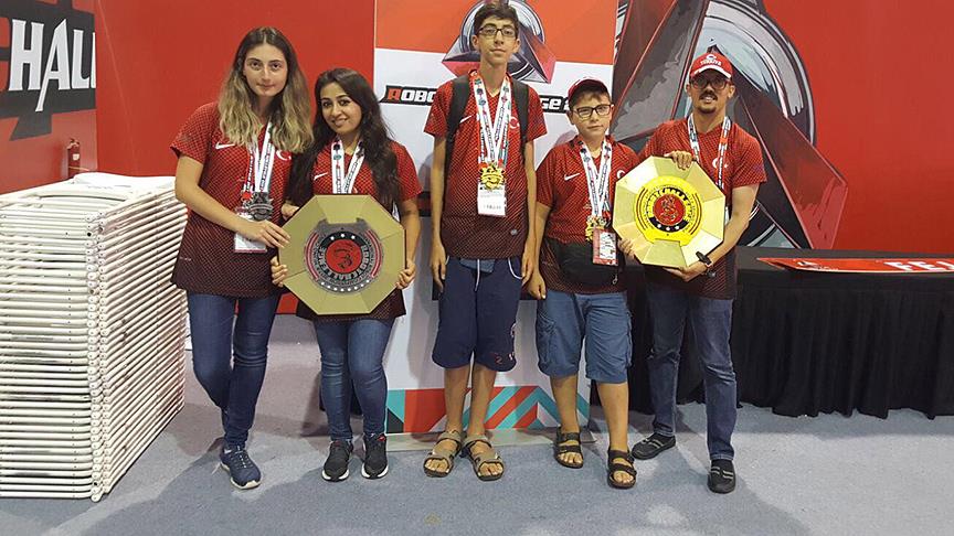Antalya robot takımı dünya şampiyonu