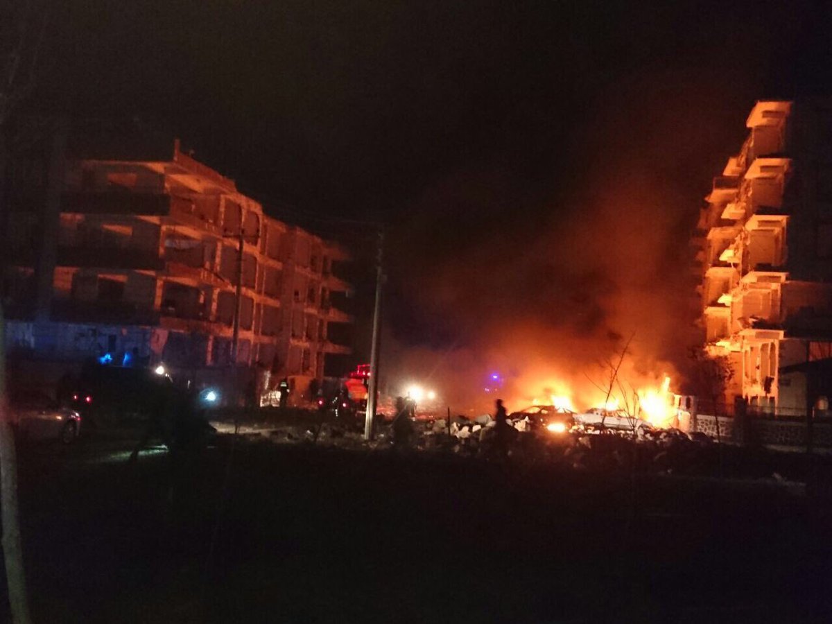 Şanlıurfa'da Savcılar Sitesinde patlama