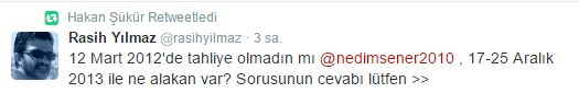 Nedim Şener, Hakan Şükür'le Twitter'da tartıştı
