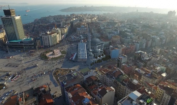 Taksim Camii'nin temeli atıldı 