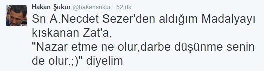 Nedim Şener, Hakan Şükür'le Twitter'da tartıştı