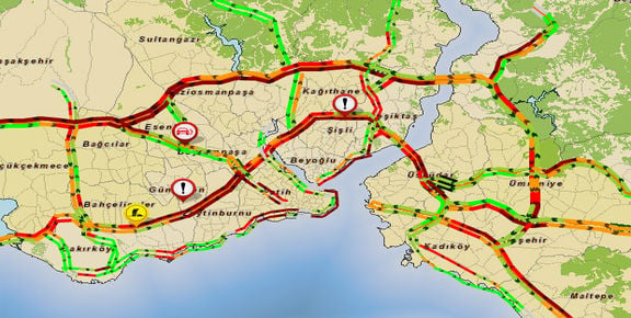 İstanbul trafiği rahatladı