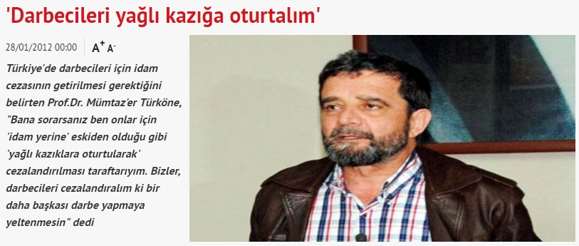 Mümtazer Türköne tutuklandı