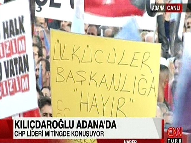 Adana'da hangi ülkücü Kılıçdaroğlu'nu destekler