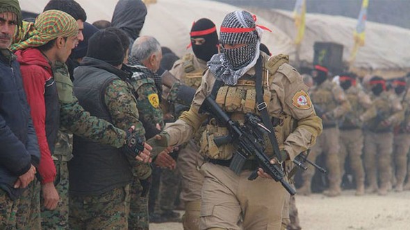 ABD'den YPG'ye silahlı eğitim fotoğrafları