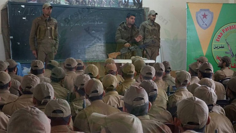 ABD'den YPG'ye silahlı eğitim fotoğrafları