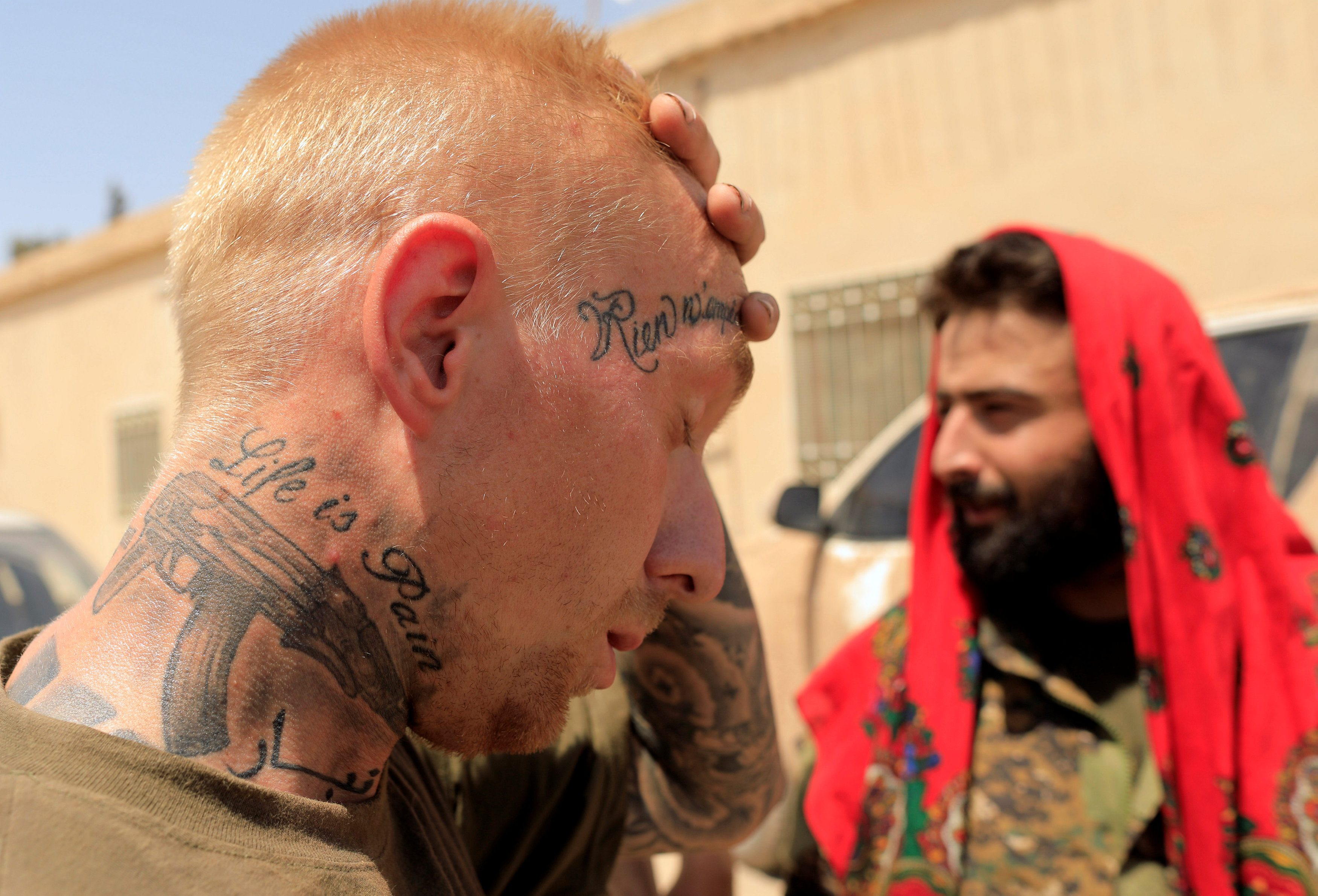 YPG'ye katılan Amerikan askeri