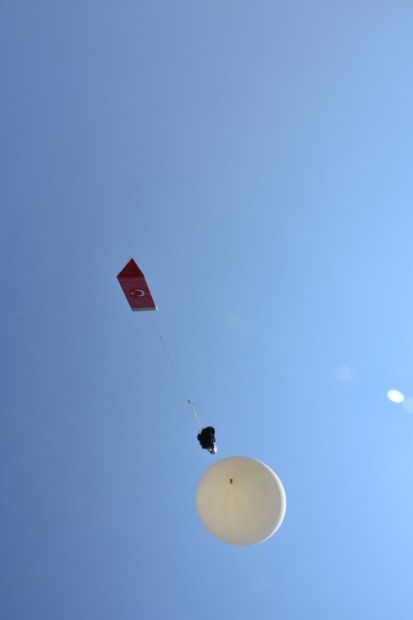 15 Temmuz şehitlerinin adları balona bağlanıp uçuruldu
