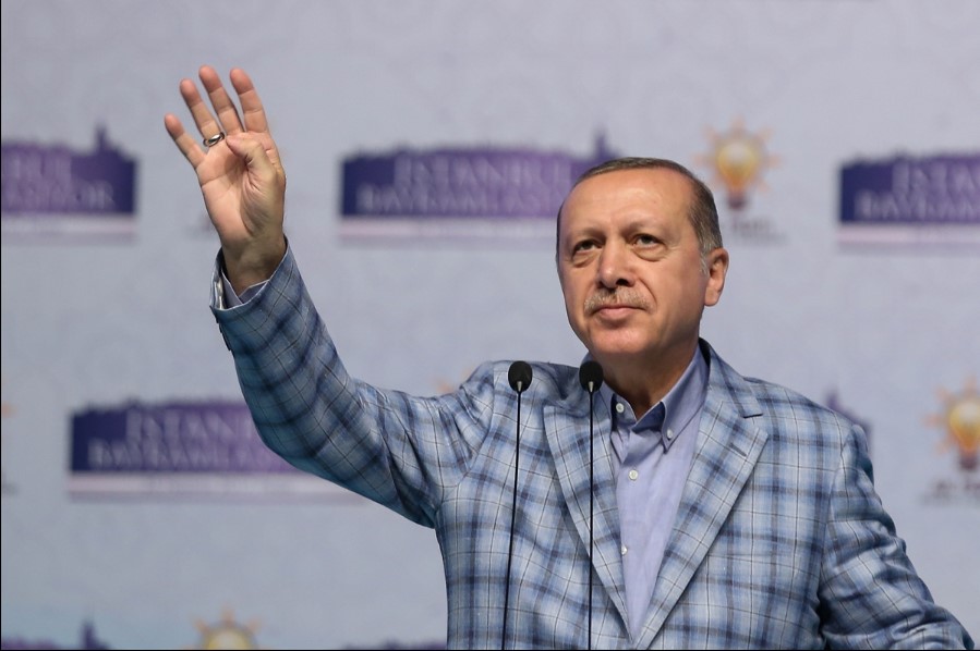 Erdoğan, AK Parti bayramlaşma töreninde