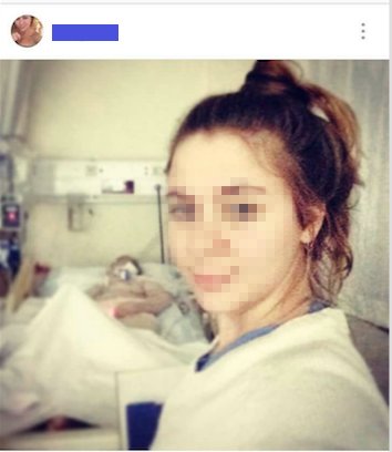 Yoğun bakımda selfie çeken hemşireye soruşturma