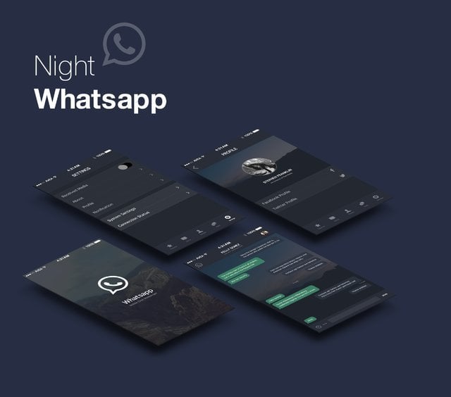 WhatsApp'tan gece modu özelliği 