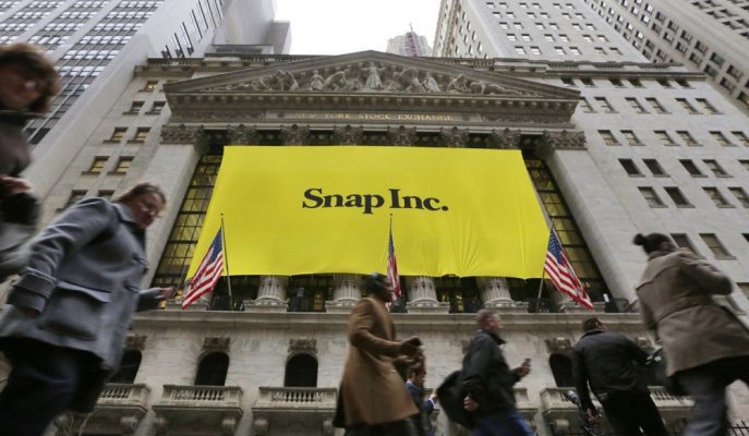 Snapchat'in borsadaki hisseleri değer kaybetti