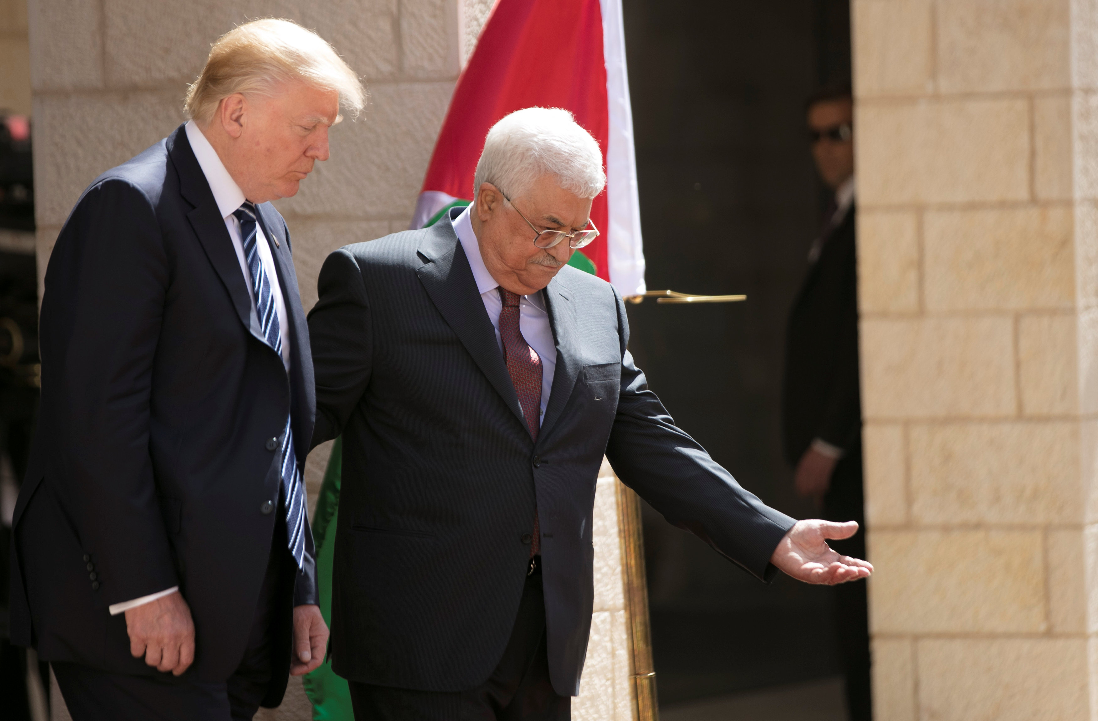 Trump İsrail-Filistin konusunda kararlı