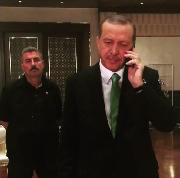 Cumhurbaşkanı'nın koruması Ali Erdoğan görev geri döndü