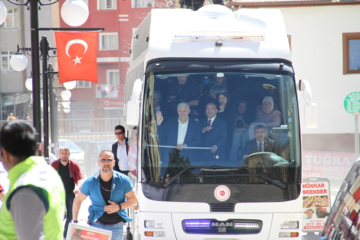 Başbakan Yıldırım Yozgat'ta