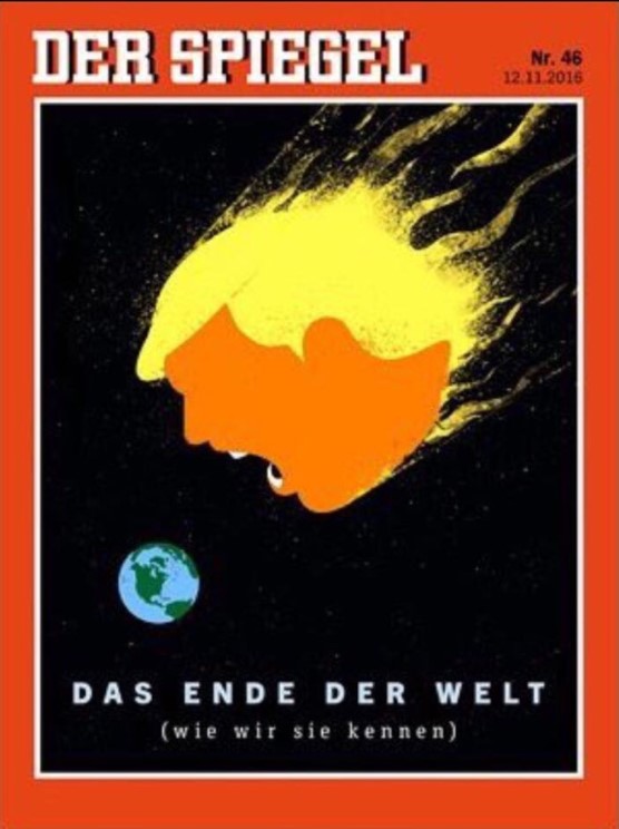 Der Spiegel Trump'ı kapağına taşdığı