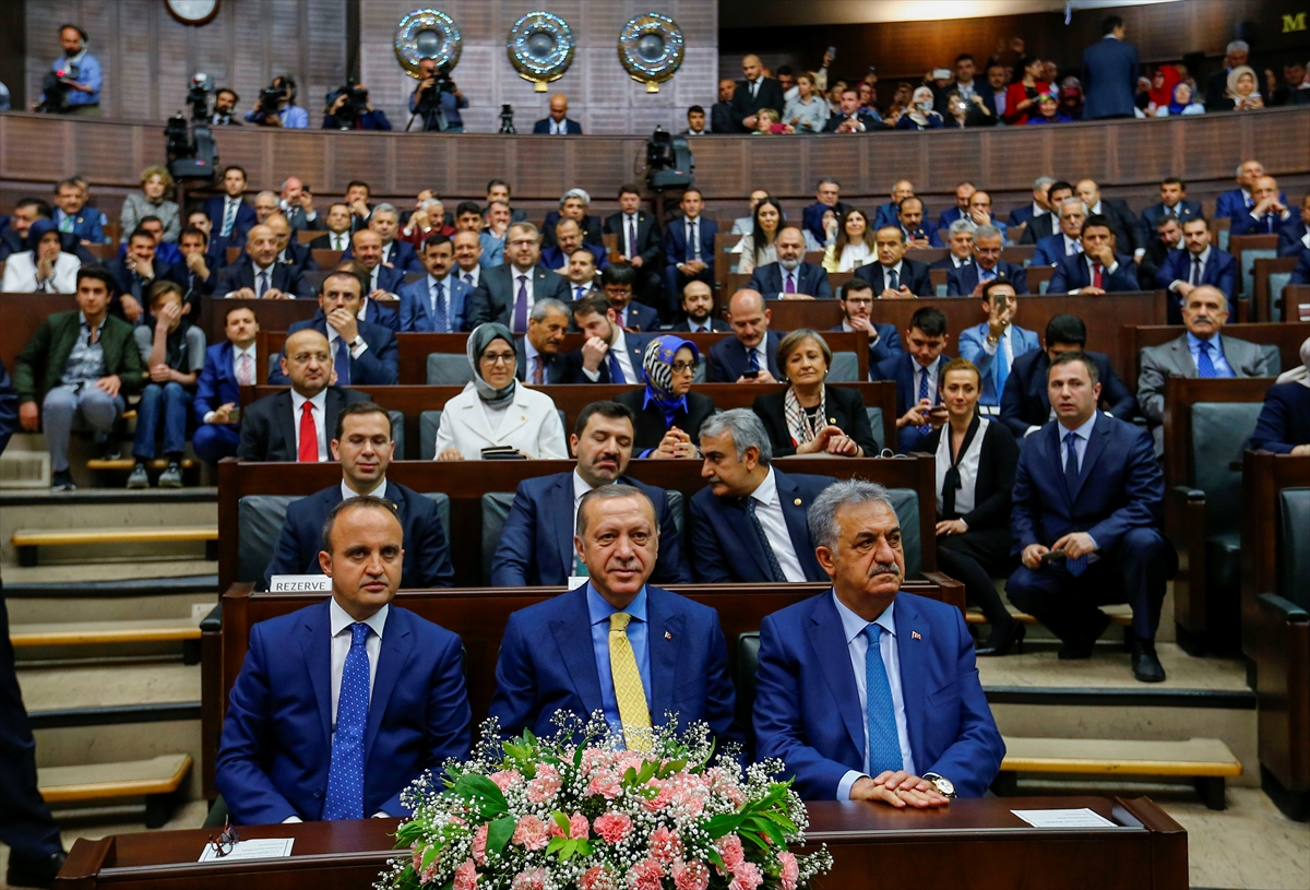 Cumhurbaşkanı AK Parti grup toplantısında