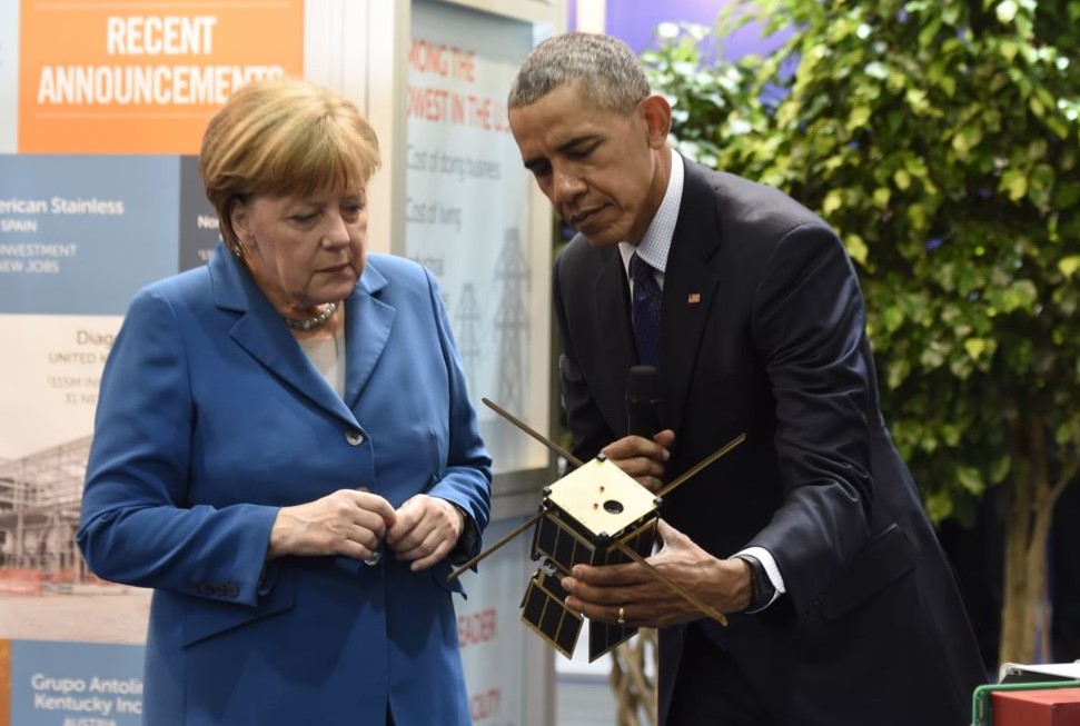Obama ve Merkel birlikte fuar açtı