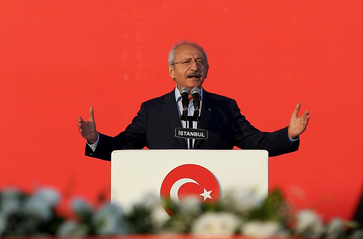 Kemal Kılıçdaroğlu'nun Yenikapı konuşması