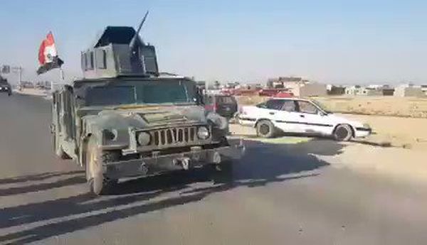 Irak ordusu Kerkük'e operasyon başlattı