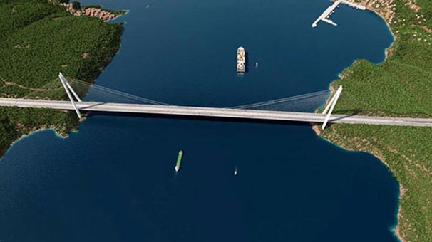 Çanakkale Köprüsü için ilk kazma 2017'de vurulacak
