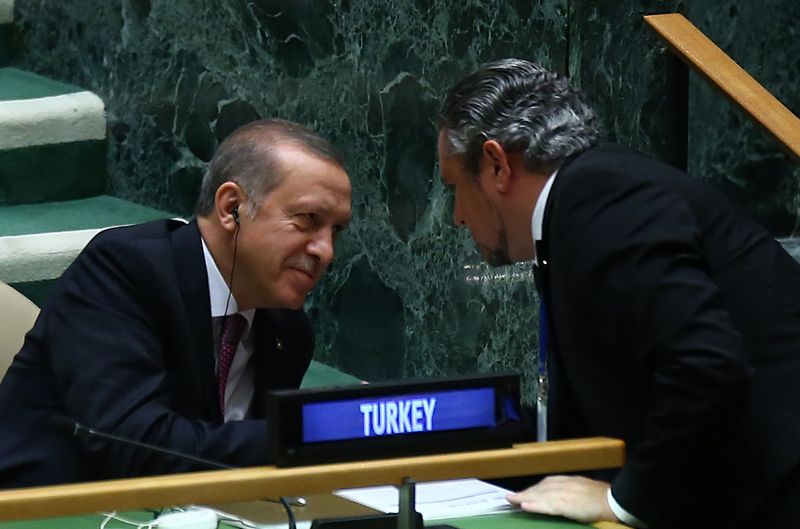 Erdoğan'a BM'de yoğun ilgi