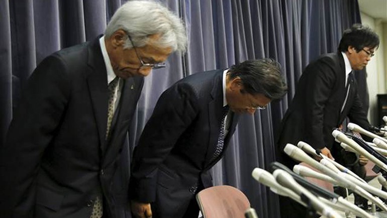 Mitsubishi yönetimi özür diledi