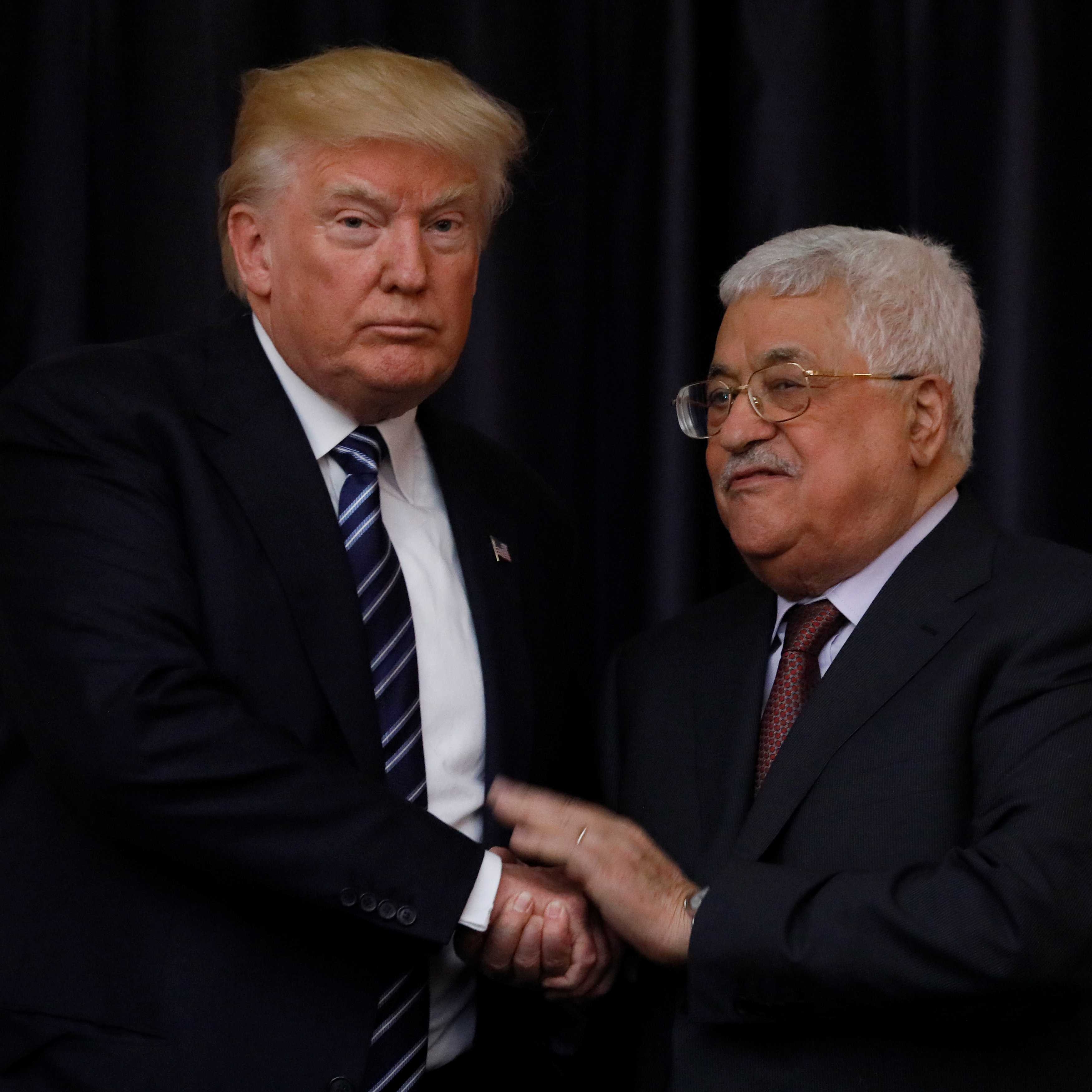 Trump İsrail-Filistin konusunda kararlı