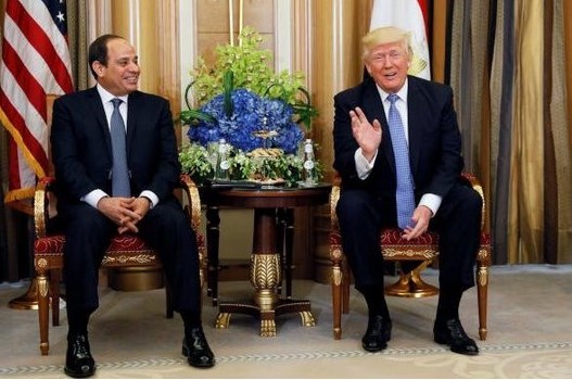 ABD Başkanı Trump, Sisi'yle görüştü