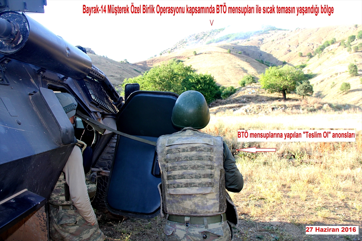 Diyarbakır'da araziye sıkıştırılan 6 terörist yakalandı