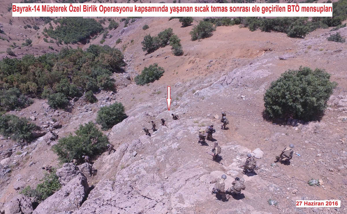 Diyarbakır'da araziye sıkıştırılan 6 terörist yakalandı
